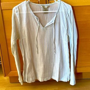 Women’s Horny Toad Long sleeve Organic Cotton Top Size Medium